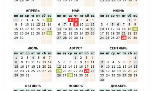 Календар для України на 2019 рік