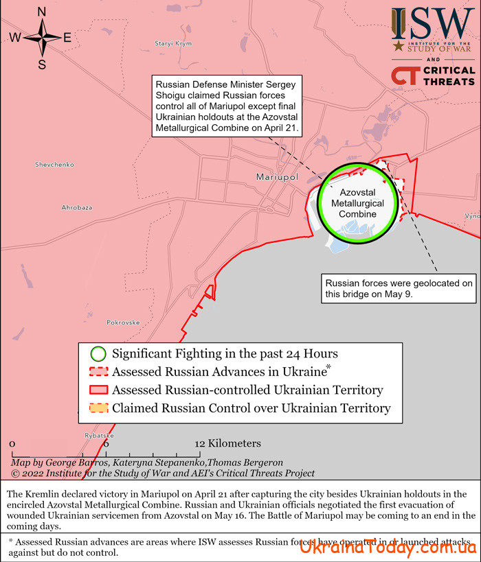 boevye poteri 3 - Интерактивная карта боевых действий в Украине на 18 мая 2022 года