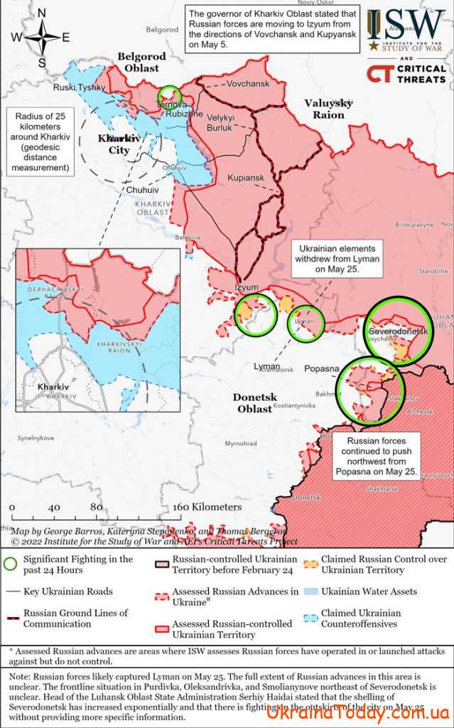 karta boevych deystviy 4 10 639x1024 - Интерактивная карта боевых действий в Украине на 27 мая 2022 года