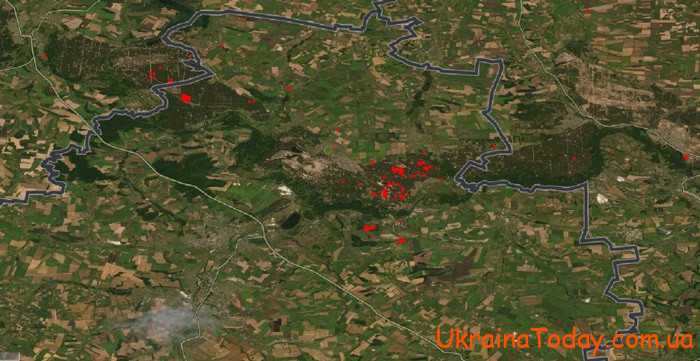 karta boevyh dejstvij 5maya 3 - Интерактивная карта боевых действий в Украине на 5 мая 2022 года
