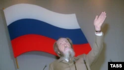 Солженицын выступает в Госдуме России.  1994 год