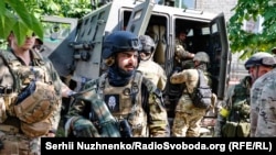 «Иностранный легион обороны Украины» зашел в Северодонецк (фоторепортаж)