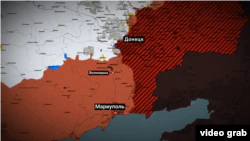 Россия после 24 февраля захватила юг Донецкой области