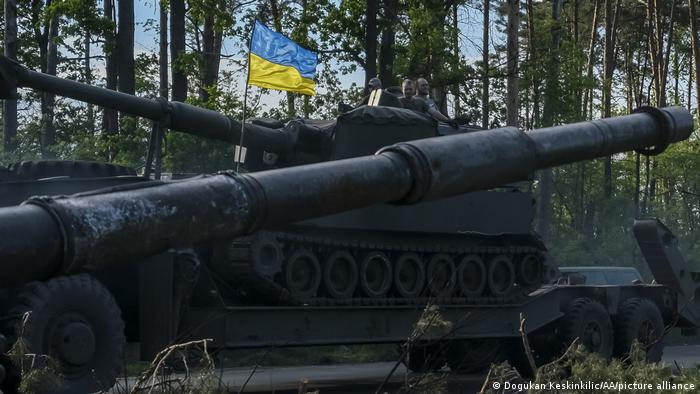 Український танк під Києвом 