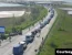 Автомобильная очередь из оккупированной Херсонщины в аннексированный Крым.