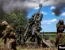 Украинские военные наносят огневое поражение по скоплению российской техники с американской гаубицы M777 вблизи линии фронта Донецкой области, 6 июня 2022 года