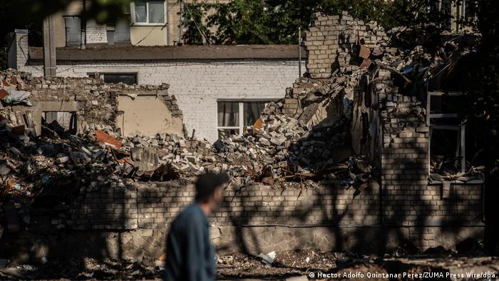 Харків після ракетного обстрілу