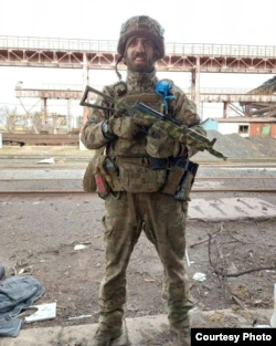 Алексей Янин, военнослужащий полка «Азов»