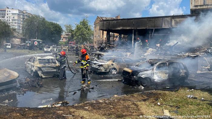 Наслідки ракетного удару по Вінниці