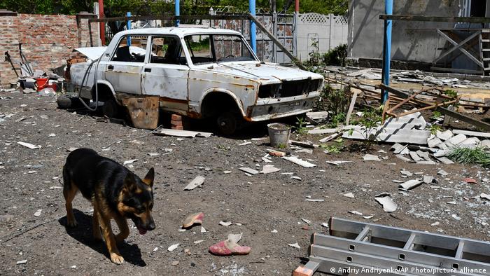 Після обстрілу Торецька у Донецькій області