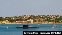 Подлодка Черноморского флота РФ в оккупированном Крыму, август 2019 года
