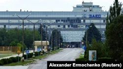 Запорожская атомная электростанция.  4 августа 2022 года