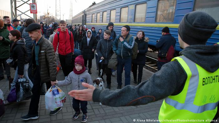 Біженці у Львові