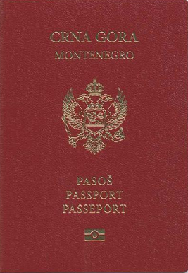 Паспорт громадянина Чорногорії