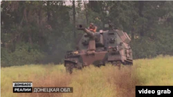 Польские САУ Krab сдерживают наступление русской армии по всей линии фронта на Донбассе