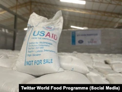Первая партия зерна из Украины, закупленная USAID, прибыла в Эфиопию.  Фото Всемирной продовольственной программы ООН.  7 сентября 2022 года