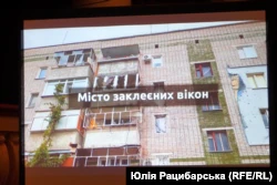Кадр из фильма о повреждении жилья в Зеленодольске, снятого правозащитниками