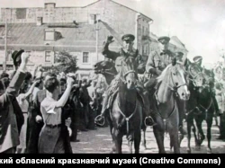 Красная армия входит в Ровно, 1939 год