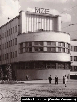 Здание во Львове, где на втором этаже в январе 1941 года состоялся суд над молодыми украинцами («Процесс 59-ти» или Процесс второй экзекутивы ОУН)