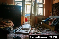 Одна из квартир в Николаеве после обстрела 22 сентября