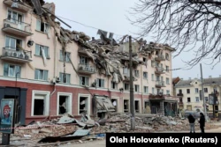Чернигов после российских обстрелов, 12 марта 2022 года