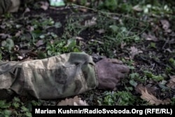 Тело погибшего российского военного