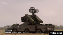 Зенитно-ракетный комплекс «Оса», который украинские бойцы ласково называют «Яся»