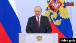 Выступление Путина 30 сентября по провозглашению попытки аннексии новых территорий Украины