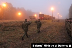 В Беларусь начали прибывать первые военные эшелоны с российскими военнослужащими, входящими в региональную группировку сил